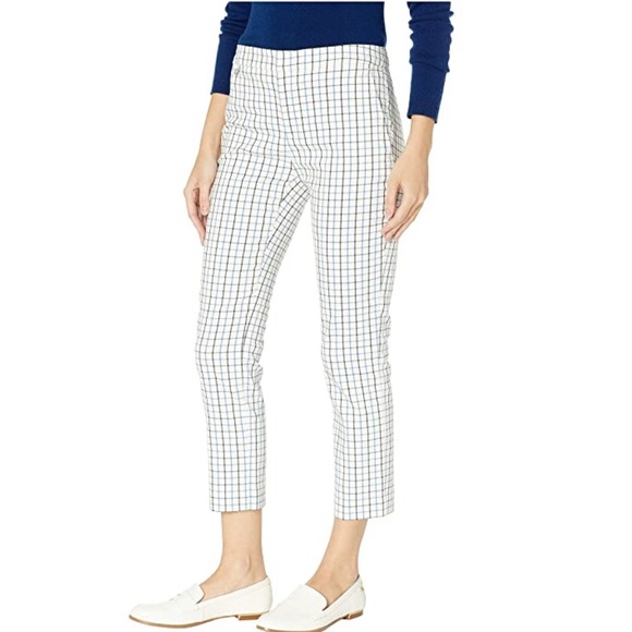 NWT Ralph Lauren Tattersall Ankle Pant - Picture 3 of 5